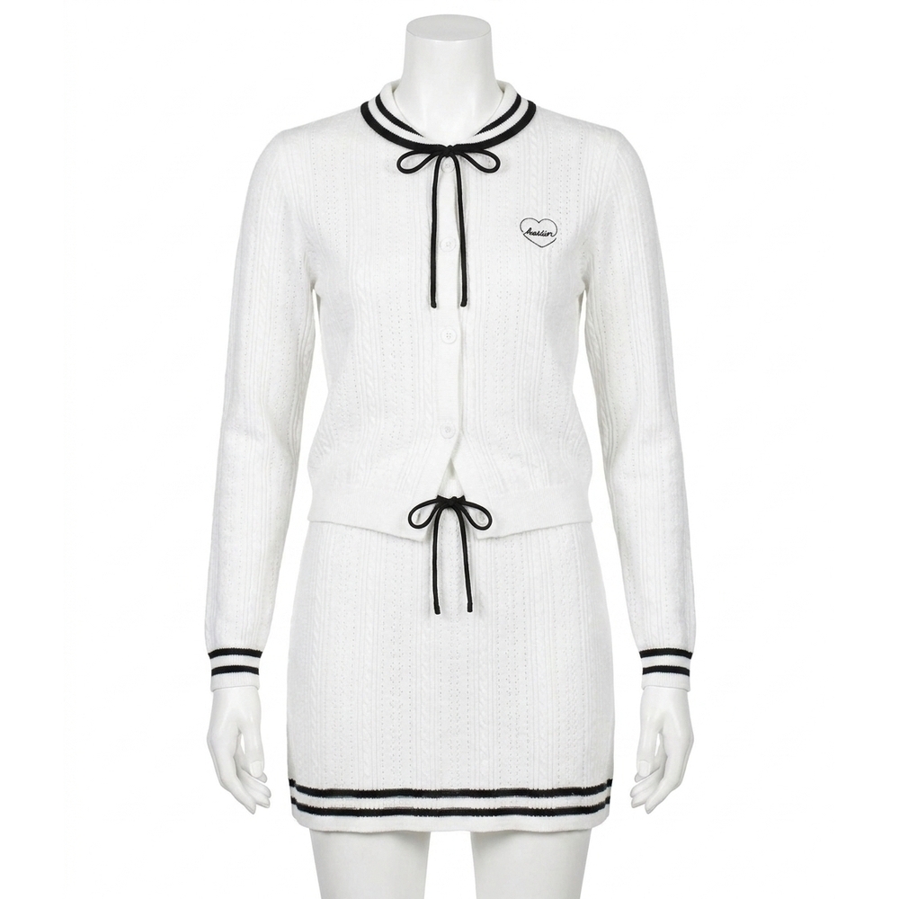 NEW KESTAN naomi mini skirt in white